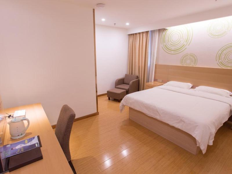 Greentree Inn Jiangxi Fuzhou Gandong Bridge Express Hotel Exterior foto