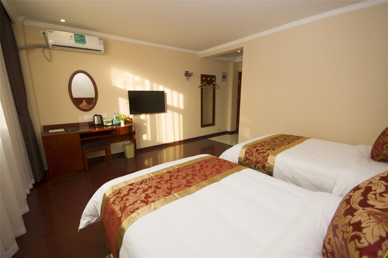 Greentree Inn Jiangxi Fuzhou Gandong Bridge Express Hotel Exterior foto