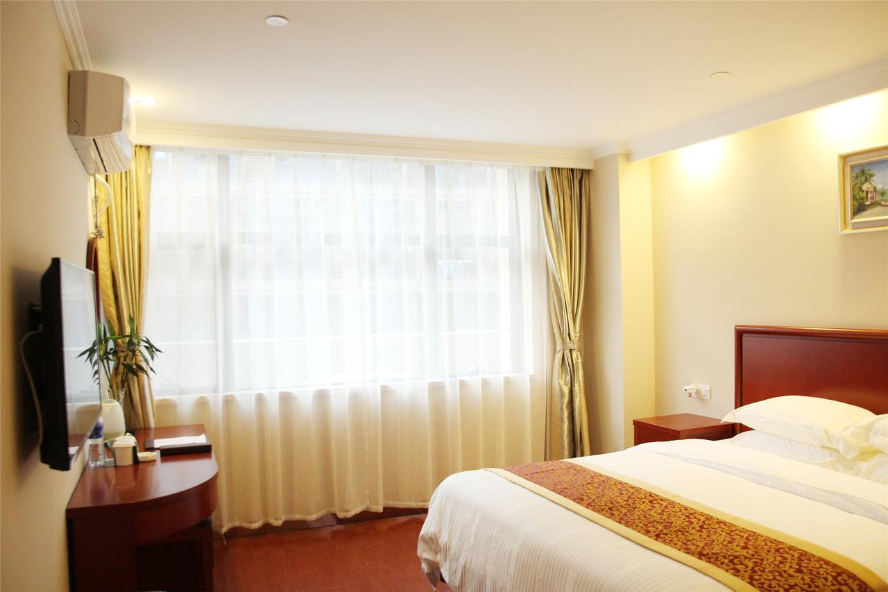 Greentree Inn Jiangxi Fuzhou Gandong Bridge Express Hotel Exterior foto