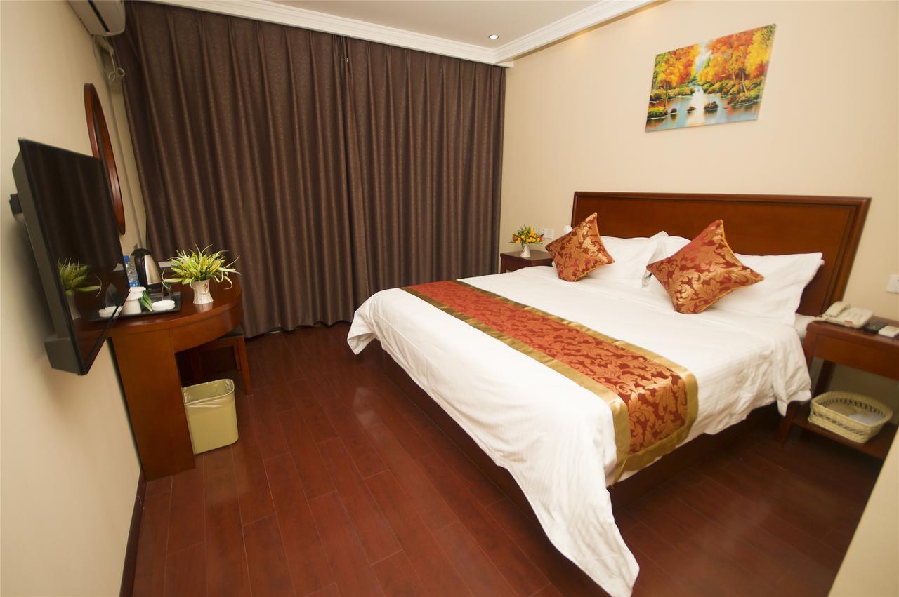 Greentree Inn Jiangxi Fuzhou Gandong Bridge Express Hotel Exterior foto